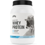 Levels Grass Fed 100% Whey Protein, No Hormones, Unflavored, 2LB