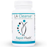 15 Day Cleanse and Detox - Rapid Flush Digestive Supplements for Optimal Gut & Digestion Bowel Cleanse - Cascara Sagrada, Senna Leaf, & Psyllium Husk Capsules by LA Cleanse - 30 Count