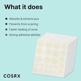 COSRX Acne Pimple Patch Absorbing Hydrocolloid Original 3 Size Patches for Blemishes and Zits Cover, Spot Stickers for Face and Body, Not Tested on Animals, No Toxic Ingredients (240 Count (Pack of 10))