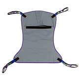 Patient Aid Full Body Solid Fabric Patient Lift Sling, Size Large, 600lb Weight Capacity