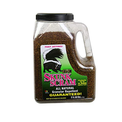 Epic 02120 All Natural Skunk Repellent Grandular - 5.5-lbs