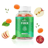 BeLive Fiber Gummies - Prebiotic Fiber Supplement with Chicory Root & Inulin for Digestive Support & Overall Gut Health I Vegan, Sugar Free Gummies for Adults & Children | 60 Ct - Apple Flavor