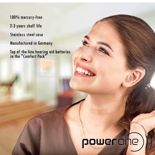 Powerone Hearing Aid Batteries Size-675P Cochlear, 2 Pack (60 Batteries)