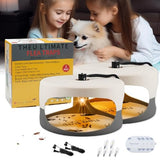 Flea Traps for Inside Your Home 2 Packs, Flea Trap Indoor Pest Control Trapper Insect Killer with Light, Sticky Bed Bug Natural