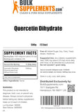 BULKSUPPLEMENTS.COM Quercetin Dihydrate Powder - Quercetin Supplements, Quercetin 1000mg, Quercetin Powder - Antioxidants Supplement, Gluten Free, 1000mg per Serving, 500g (1.1 lbs)