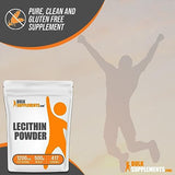 BULKSUPPLEMENTS.COM Soy Lecithin Powder - Lecithin Supplement, Lecithin 1200mg, Lecithin Powder - Lecithin Powder Food Grade, Soy Lecithin Granules - 1200mg per Serving, 500g (1.1 lbs)