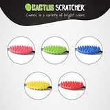 Cactus Scratcher Original Back Scratcher with 2 Sides Featuring Aggressive and Soft Spikes, Great for The Mobility Impaired and Hard-to-Reach Places, Makes an Awesome After-Surgery Gift - Green