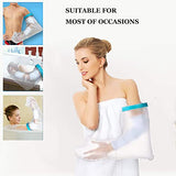 DUMSAMKER Waterproof Arm Cast Cover for Shower Adult Arm, Reusable Cast Shower Cover Arm, Cast Bag Cast Protector for Shower Arm, Broken Arm Shower Bag, Watertight Seal to Keep Cast and Bandage Dry