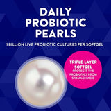 Nature's Way Probiotic Pearls for Women, Vaginal and Digestive Health Support*, Protects Against Occasional Constipation, Bloating*, 90 Softgels