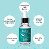 Niacinamide 20% + Zinc PCA 4% Serum for Face, Pore Reducer, Uneven Skin Tone Treatment, Diminishes Acne Prone, Skin Balancing Pore Reducing, Restores Elasticity, 1 Fl Oz