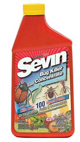 Sevin 100530122 GardenTech Insect Killer Concentrate, 16 Fl oz, Plain