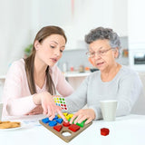 Dementia Products - Alzheimers Activities for Seniors Easy Shapes Memory Activities for Elderly Geometric Cognitive Matching Puzzles for Adults with Dementia