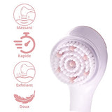 Finishing Touch Flawless Cleanse Spa, Electric Body Brush- with 3 Multi-Purpose Cleansing Heads for a Full Body Spa Experience