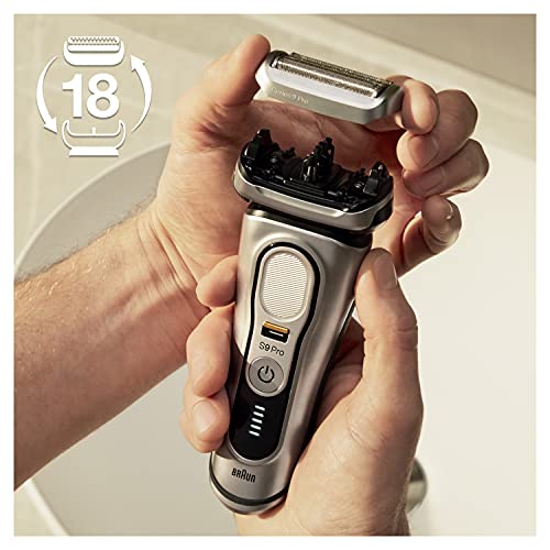 Braun Series 9 Shaver Replacement Head, Compatible with All Series 9 Electric Shavers For Men (94M), Fits 9465cc, 9477cc, 9460cc, 9419s, 9390cc, 9385cc, 9330s, 9291cc, 9296cc