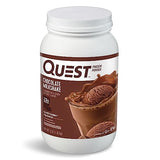 Quest Nutrition Chocolate Milkshake Protein Powder; 22g Protein; 1g Sugar; Low Carb; Gluten Free; 1.6 Pound; 45 Servings