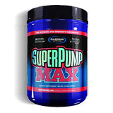 Gaspari Nutrition SuperPump MAX, The Ultimate Pre Workout Powder, Sustained Energy Preworkout, Nitric Oxide Booster, Muscle Growth, Recovery & Replenishes Electrolytes (40 Serving, Watermelon)