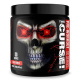 JNX SPORTS The Curse! Pre Workout Powder - Fruit Punch 50 Servings | Preworkout: Boost Strength, Energy + Focus for Men & Women | Caffeine, Beta-Alanine, Creatine & L-Citrulline