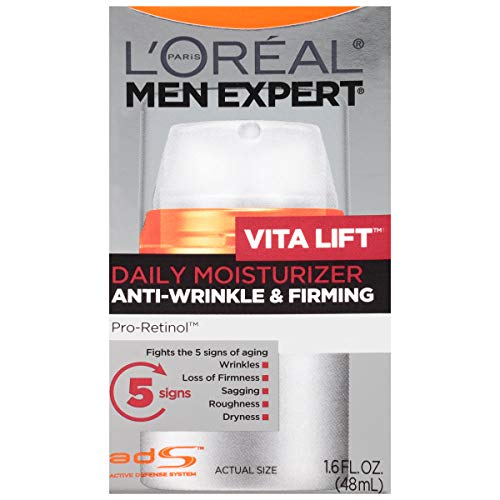 L'Oreal Paris Men's Expert Vita Lift Anti-Wrinkle & Firming Moisturizer 1.6 fl oz (Pack of 2)