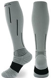 NEENCA Compression Socks for Men & Women – 20-30 mmhg Knee High Compression Socks for All Day Wear, Circulation, Swelling, Athletic - 1 Pair (Grey Black)