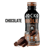 Jocko Mölk Chocolate Protein Shakes – Naturally Flavored Protein Drinks, KETO Friendly, No Added Sugar, 30g Grass Fed Protein - Ready to Drink, 12 FL Oz, 12pk, Liquid