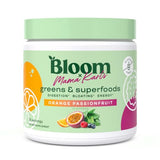 Bloom Nutrition x Mama Karls Super Greens Powder Juice Mix - Probiotics for Digestive Health & Bloating Relief for Women, Digestive Enzymes w/Spirulina & Chlorella for Gut Health (Orange Passionfruit)