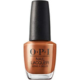 OPI Nail Lacquer, My Italian is a Little Rusty, Orange Nail Polish, Milan Collection, 0.5 fl oz