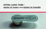 PowerOne Hearing Aid Batteries Size 10, PR70 (60 Batteries) + Battery Keychain Kit