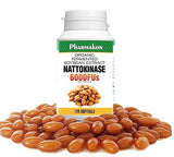 PHARMAKON Nattokinase, Bioavailable Soft Capsules, Organic Fermented Soybean Extract, 6000 FUs per Serving