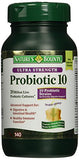 Nature's Bounty Ultra Strength Probiotic 10 140 Capsules - New Improved Formula