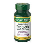 Nature's Bounty A.cidophilus Probiotic- Daily Probiotic Supplement - 1 Pack - 120 Tablets,