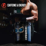 JNX SPORTS The Curse! Pre Workout Powder - Peach Rings 50 Servings | Preworkout: Boost Strength, Energy + Focus for Men & Women | Caffeine, Beta-Alanine, Creatine & L-Citrulline