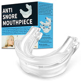 Anti Snoring Mouth Guard,Anti Snoring Mouthpiece,Anti-Snoring Device,Snoring Solution Comfortable and Adjustable Helps Stop Snoring for Men Women