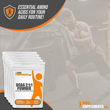 BULKSUPPLEMENTS.COM BCAA 2:1:1 Powder - Branched Chain Amino Acids. BCAA Powder, BCAAs Amino Acids Powder - Unflavored & Gluten Free, 6000mg per Serving - 833 Serving, 5kg (11 lbs)