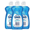 Dawn Non Concentrated Original Dishwashing Liquid, 12.6 Fluid Ounce 3 per Order