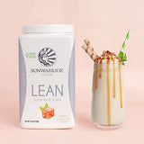 Sunwarrior Vegan Protein Superfood Shake Meal Replacement Organic Protein Supplement | Gluten Free Non-GMO Dairy Free Sugar Free Low Carb Plant Based Protein | Caramel 20 Servings | Shape Lean