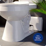 Squatty Potty Fold N Stow Compact Foldable Toilet Stool, White, 7", 1 lb