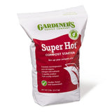 Gardeners Supply Company Super Hot Compost Starter | Compost Pile and Kitchen Waste Ultimate Booster | Activates 8 Bushels of Composts Materials Pile | 7 Pound Resealable Bag