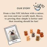 Bocce's Bakery All-Natural Witches Brew Dog Treats, Wheat-Free, Limited Ingredient Soft & Chewy Dog Treats, Inspired by Halloween, 6 oz