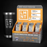 LMNT Hot Chocolate and Coffee Mixer - Chocolate Caramel Salt Electrolytes | No Sugar or Artificial Ingredients | Keto & Paleo Friendly | 30 Sticks