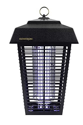 Flowtron Bug Zapper, 1-1/2 Acre of Outdoor Coverage with Powerful 80W Bulb & 5600V Instant Killing Grid, Electric Insect, Fly & Mosquito Zapper, Made in The USA