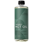 Sports Research Organic MCT Oil - Keto & Vegan MCTs C8, C10 from Coconuts - Fatty Acid Brain & Body Fuel, Non-GMO & Gluten Free - Flavorless Oil, Perfect in Coffee, Tea & Protein Shakes - 40 oz