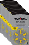Rayovac Extra Type 10 Hearing Aid Batteries Zinc Air P10 PR70 ZL4 Pack of 60