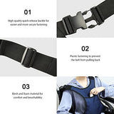 YHK Bed Restraint Auxiliary Device, Wheelchair Seat Belt Restraints Safety, Anti-Falling Straps Vest for Elderly Home Care Safety Belt