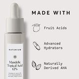 Naturium Mandelic Topical Acid 12%, Plus Niacinamide & Natural Fruit Acids, Anti-Aging Skin Care, 1 oz