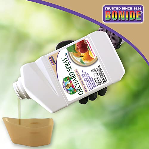 Bonide Captain Jack's Citrus, Fruit & Nut Orchard Spray, 32 oz Concentrate, Multi-Purpose Fungicide, Insecticide and Miticide