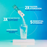 Liquid I.V. Hydration Multiplier - Strawberry Lemonade - Hydration Powder Packets | Electrolyte Drink Mix | Easy Open Single-Serving Stick | Non-GMO |16 Sticks