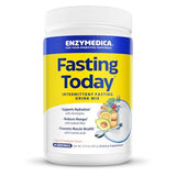 Enzymedica, Fasting Today, Intermittent Fasting Drink Mix with Electrolyte Powder Supplement for Hydration, Appetite and Muscle Health, Keto Friendly, Tropical Pineapple Flavor, 24 Servings