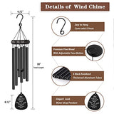 Soopau Memorial Gifts for Loss of Father, 30" Metal Memorial Wind Chimes for Loss of Father, Sympathy Gifts for Loss of Dad, Bereavement Gifts for Loss of Father, in Loving Memory Gifts for Dad