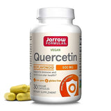 Jarrow Formulas Quercetin 500 mg - Bioflavonoid - Quercetin Dietary Supplement - 30 Servings (Veggie Caps) - Supports Healthy Cellular Function, Cardiovascular Health, Immune Health & Response