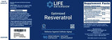 Life Extension Optimized Resveratrol, 90 Caps (Pack of 2)